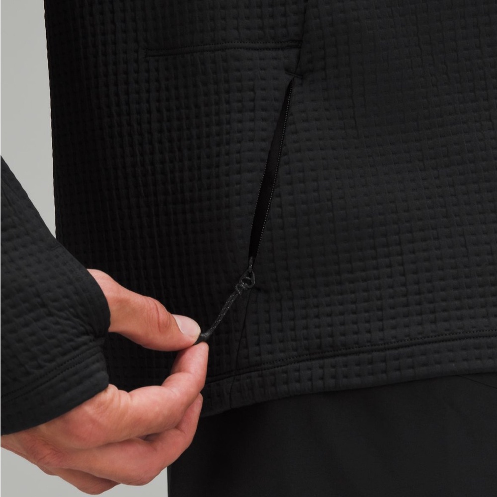 Waffle-Knit Half Zip - Picture 5 of 13